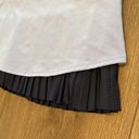 Lucky in Love  13” Tier Pleated Blue And White Tennis Skirt Size Large Photo 2