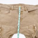 American Eagle  Outfitters Super Stretch Twill X Midi Shorts Khaki Tan Size 12 Photo 7