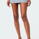 Edikted Denim Mini Skirt Light blue Photo 0