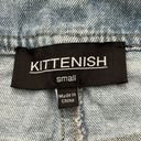 Kittenish Blue Jean Shorts with Belt Size S Photo 10