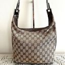 Gucci GG Monogram Canvas and Leather Shoulder Bag Photo 2