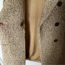 Vince  New Boucle Wool Twill Double-Breasted Peacoat Beige Women’s Size XS Photo 8