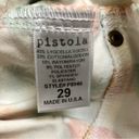 Pistola Pineapple Pina Colada Jeans Pants Dopamine Kitsch Print Cream Gold sz 29 Photo 8