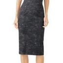 Hunter Bell  Gray Chastain Crossover Midi Pencil Dress Size 4 Photo 0