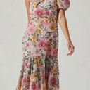 ASTR The Label Floral Off The Shoulder Dress Photo 0