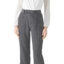 Equipment  Bergen 100% Silk Checkered Cropped Pants, EUC, Size 6, MSRP $340 Photo 0