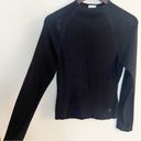 Gymshark  Pause Knitwear Long Sleeve Top Sweater Pullover Large Black Onyx Grey Photo 6