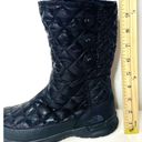 The North Face  Womens ThermoBall Button Up Black Waterproof Quilted Boots Sz 7 Photo 8