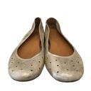 Kork-Ease  Nessa Gold Perforated Leather Flats 7.5 Photo 1