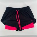 C9 by Champion Women’s Black Neon Pink Breathable Double Layer Running Shorts S Photo 2