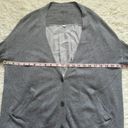 Lululemon Cardigan Sweater Cardi In The Front Button Front Heathered Medium Grey Photo 8