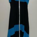 New Direction  Turquoise Blue and Black Skirt Size Medium Photo 1