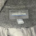 London Fog  Womens Wool Blend Overcoat Black Size XL Photo 2