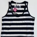 Poof ! Women’s Black & White Tank Top Photo 3