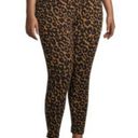 Terra & Sky  Women’s Leopard Pattern Leggings  2X Photo 2