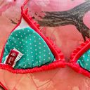 GUESS y2k  mcbling frilly rhinestone bikini top Photo 7