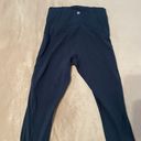 Lululemon Navy Cropped Leggings Photo 1