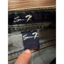 Seven7  women’s low rise flare jeans size 26 Photo 2