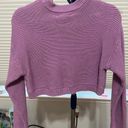 LA Hearts /PACSUN CROPPED PURPLE SWEATER XS GREAT CONDITION Photo 1