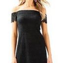 Lilly Pulitzer  Jade Lace Overlay Dress in Onyx Photo 1