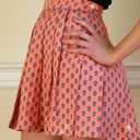 Mark Henri Vintage Baroque Pattern Pleated Skirt |  Retro Fleur Maximalist Mini Photo 0