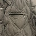 Eddie Bauer Black Goose Down Quilted Jacket Coat women’s size Small Photo 2