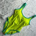 Michael Kors Michael  Lime Green One Piece Swimsuit Size 10 Photo 0