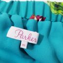 Parker  Silk Blend Floral Off Shoulder Crop Top Bell Sleeves Photo 1