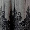 Talbots Sheath Dress Midi Wool Blend Shirt Sleeves Gray Black Women’s Size 12 Photo 9