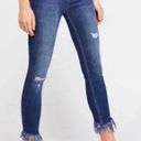 Free People Great Heights frayed hem distressed skinny jeans Photo 0