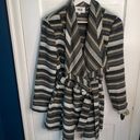 Jack by BB Dakota  Matters of the Hearth Belted Wrap Jacket Sz S Photo 1