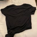 Free People Movement FP Movement Black Top with Side Tie Photo 1