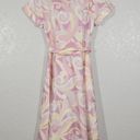 Hill House NWT  The Lilly Dress Candy Kaleidoscope Print Midi Dress Size XXS Photo 9