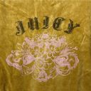 Juicy Couture Vintage  Track Jacket S Brown Velour Spell Out Zip Hoodie Y2K USA Photo 1