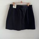 Anne Klein NWT Ann Klein Black Skort Front Pocket Small Photo 1