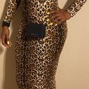 Zaful NWT cheetah print longsleeve bodycon s Photo 1