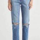 Rolla's Rolla’s Dusters High Rise Slim Distressed Denim Blue Jeans Size 28 Photo 1