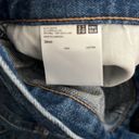 Uniqlo  high rise denim shirt.  Size 26 Photo 6