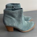 Sam Edelman  Mari Short Ankle Boots Grey Iris Suede Size 9.5 Photo 2