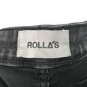 Rolla's  Westcoast Ankle Mid-Rise Skinny Jeans Washed Black Womens Size 27 Photo 10