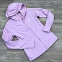 The North Face  women’s pink zip hooded jacket Photo 0