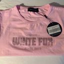 White Fox Boutique White Fox Start To Wonder Baby Tee Pink Photo 0