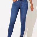 Loft  Let Down Hem Slim Pocket Skinny Jeans Photo 0