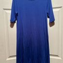 Old Navy Medium royal blue  T-shirt dress Photo 0