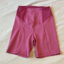 For Love & Lemons  NWT Dani Biker Shorts Bubblegum Rose XXS Photo 0