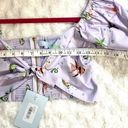 Hill House Sea Creatures The Isabella Cottagecore Mermaid Tie Front Crop Top S Photo 6