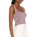 Lovers + Friends Marlene Crochet Knit Tank Top Purple Pink Size Medium Photo 5