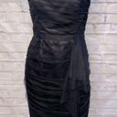 David's Bridal David’s Bridal strapless black tule mini dress. Photo 0