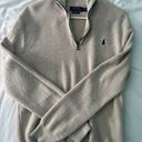 Polo Beige Men’s  Quarter Zip Photo 0