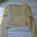 ZARA Kids Yellow Knit Cardigan Photo 2